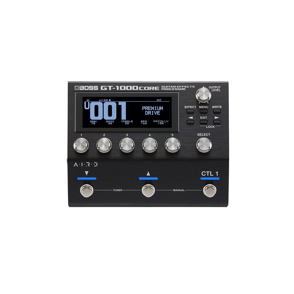 Boss GT-1000CORE гитарный процессор эффектов для обработки гитарного и бас-гитарного звука