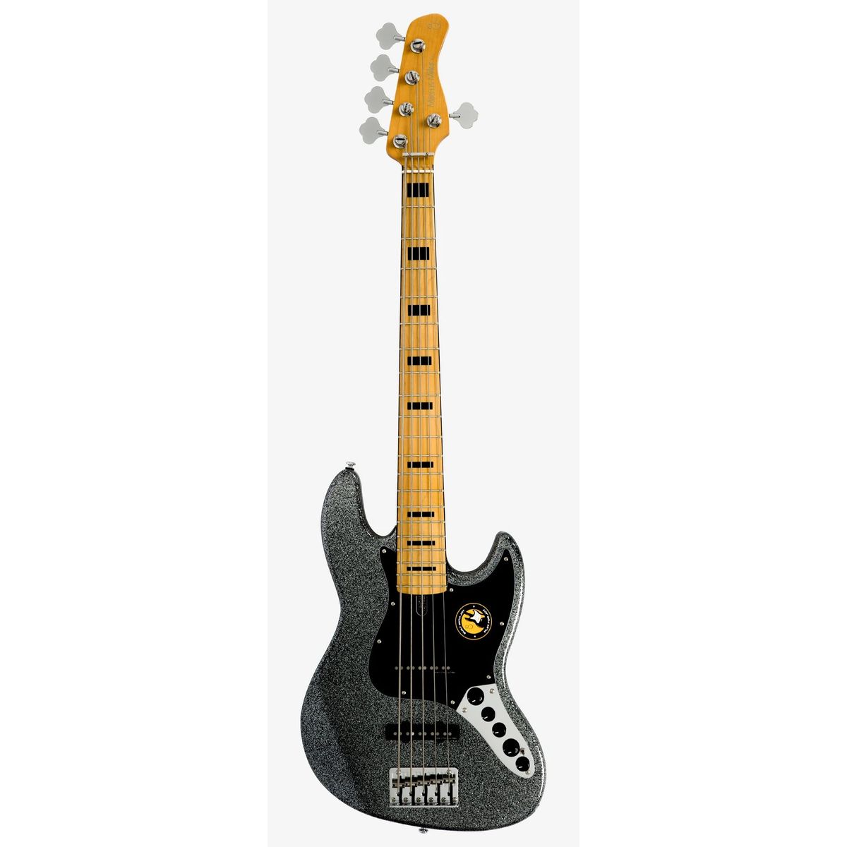 Sire V7 Alder-5 (2nd Gen) Spark.BK 5-струнная бас-гитара, цвет черный металлик