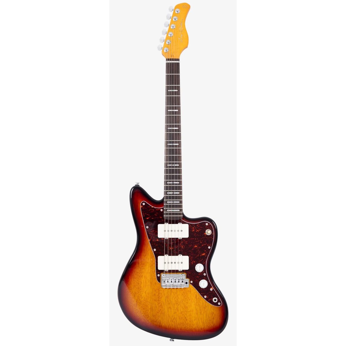 Sire J3 3TS электрогитара, форма Jazzmaster, цвет санберст