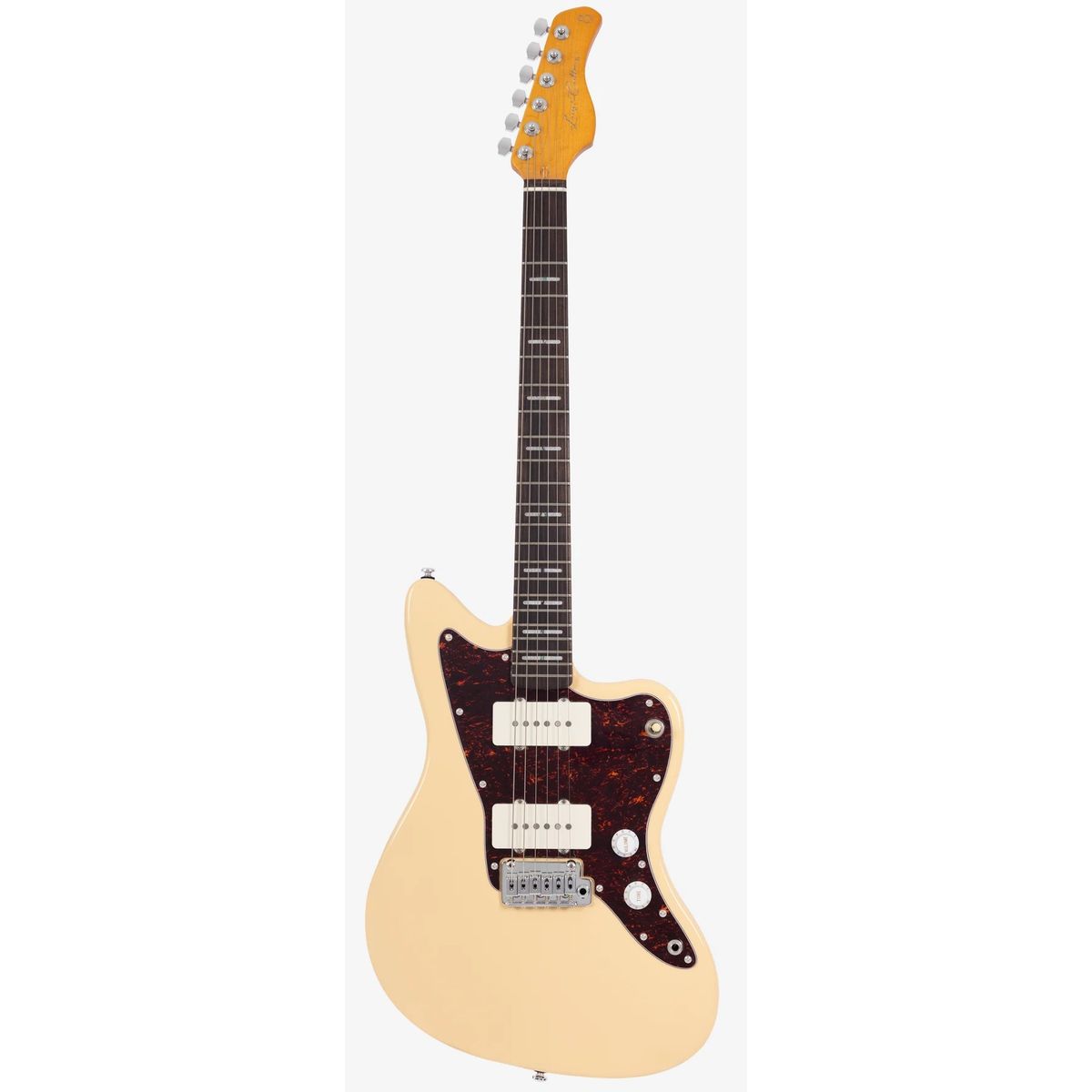 Sire J3 VWH электрогитара, форма Jazzmaster, цвет белый