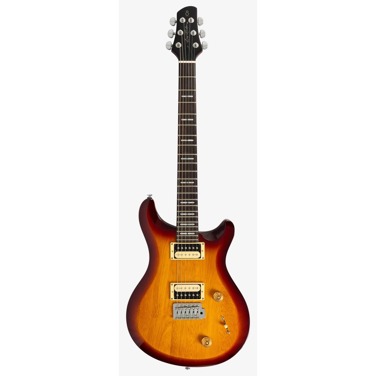 Sire Q3 TS электрогитара, форма PRS, цвет санберст