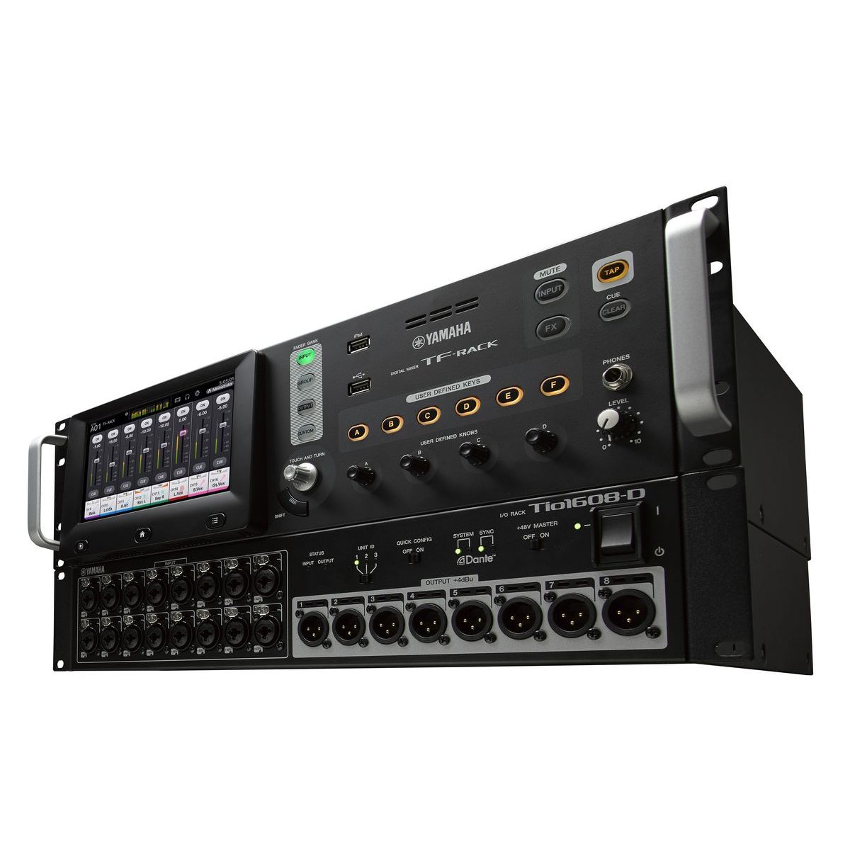 Yamaha TF-rack цифровой микшер 40 кан, 16 входов, 16 вых, 20 AUX Bus, рэковый, В КЕЙСЕ Yamaha TF-rack цифровой микшер 40 кан, 16 входов, 16 вых, 20 AUX Bus, рэковый, В КЕЙСЕ