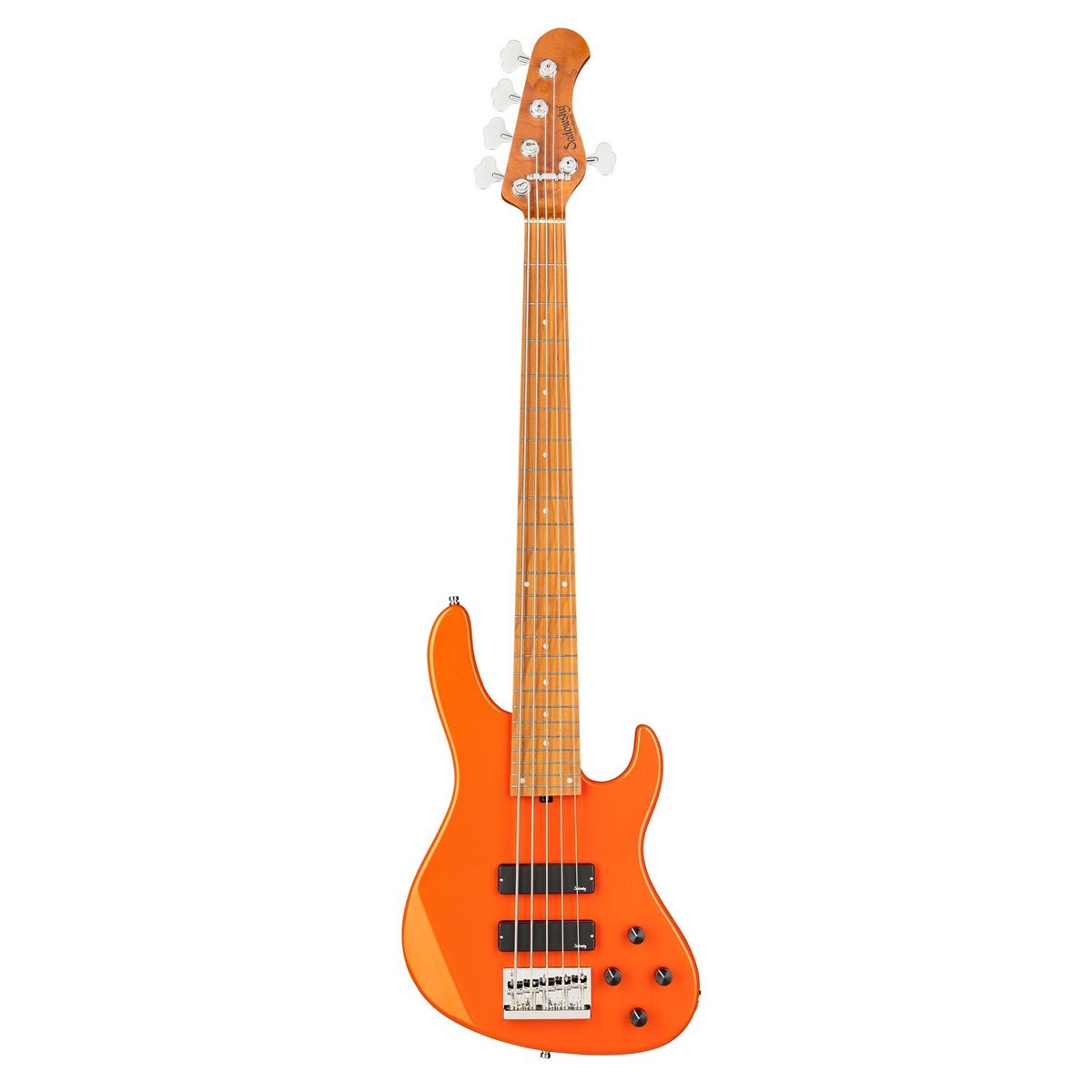 Sadowsky Modern 5 Roasted Maple CAOMHP бас-гитара, Modern, HH, цвет оранжевый, чехол