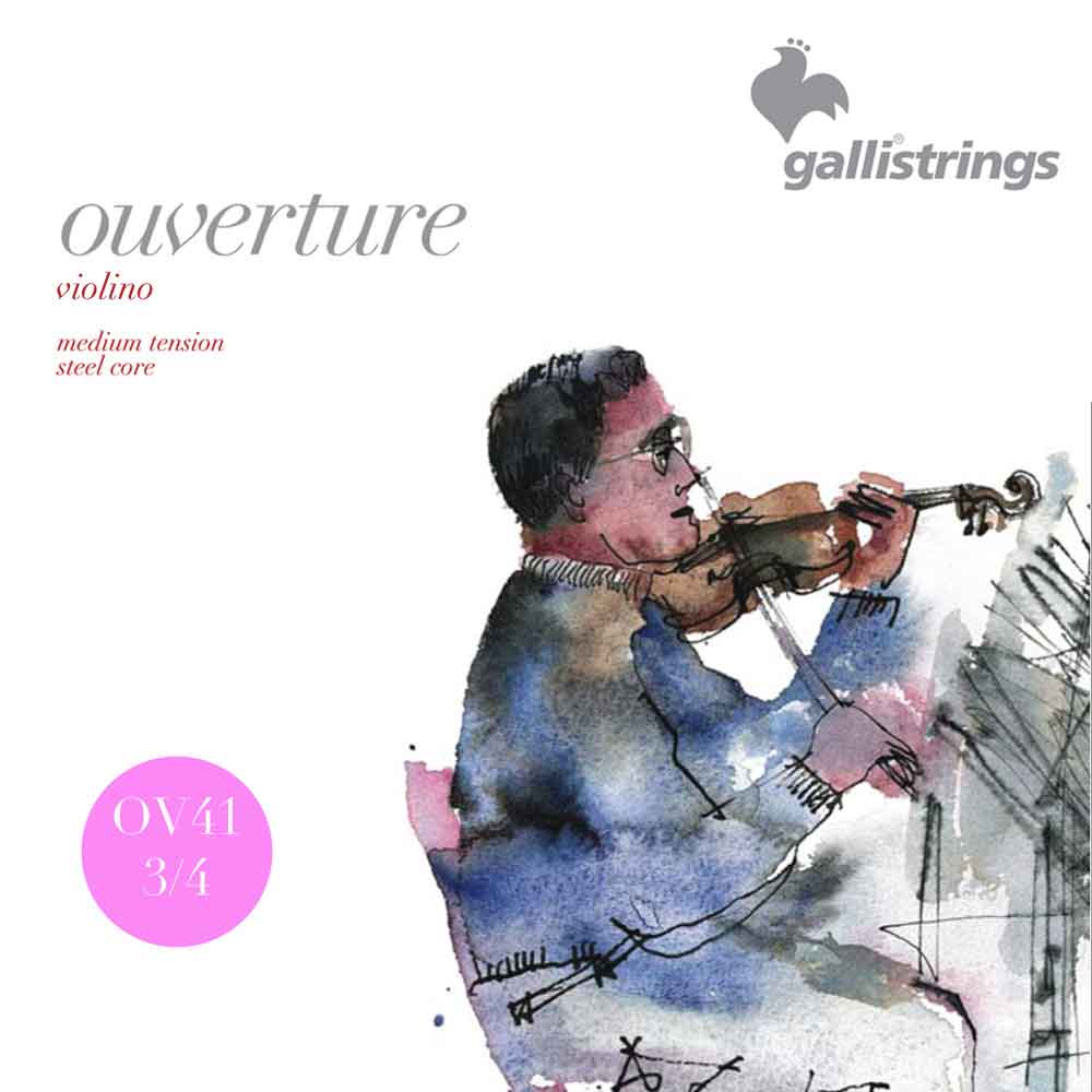 Комплект струн GALLI STRINGS [OV41] для скрипки 3/4