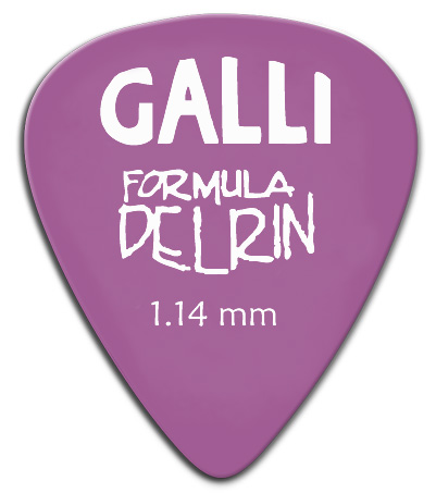 Медиатор GALLI STRINGS [D51P] D51P, толщина 1.14 мм