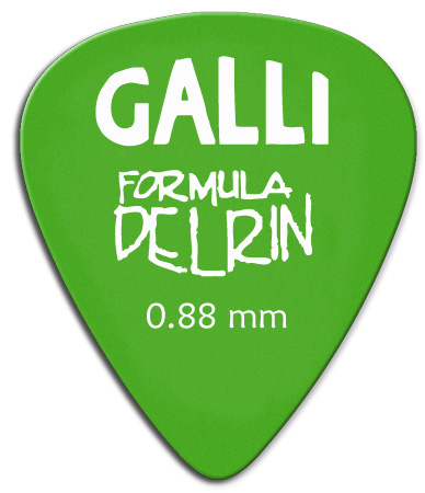 Медиатор GALLI STRINGS [D51G] D51G, толщина 0.88 мм