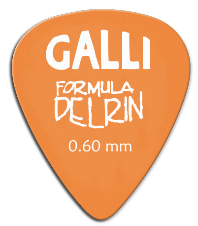 Медиатор GALLI STRINGS [D51O] D51O, толщина 0.6 мм