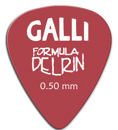 Медиатор GALLI STRINGS [D51R] D51R, толщина 0.5 мм