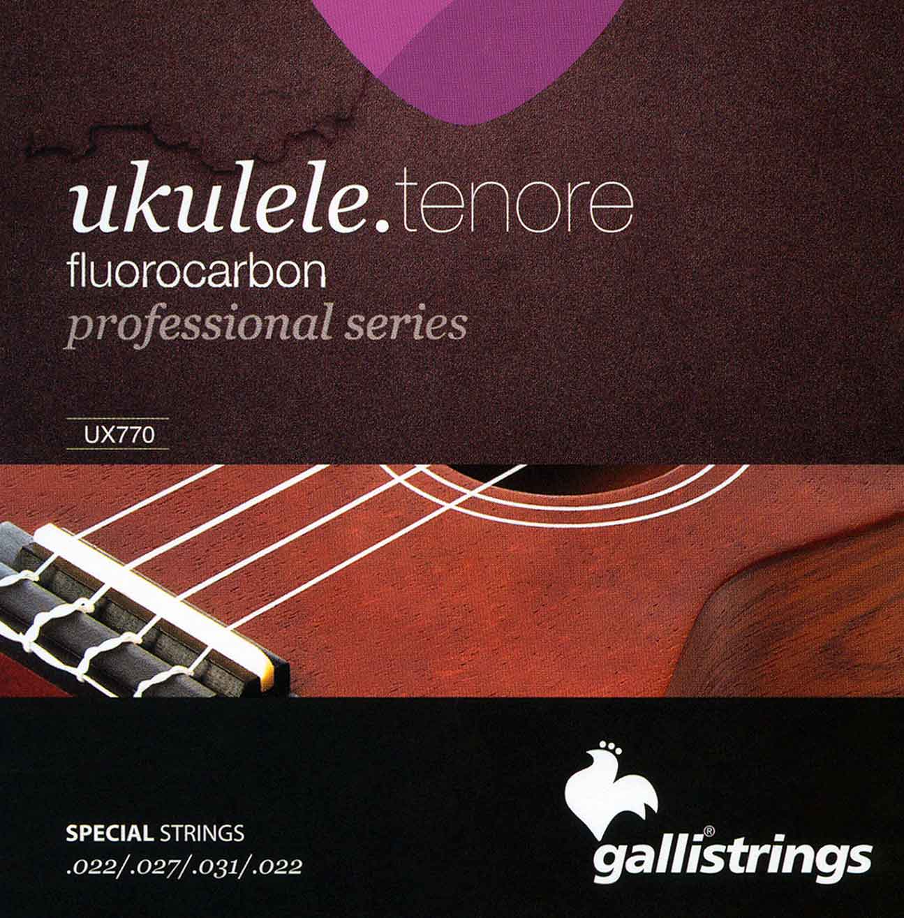 Комплект струн GALLI STRINGS [UX770] для укулеле тенор