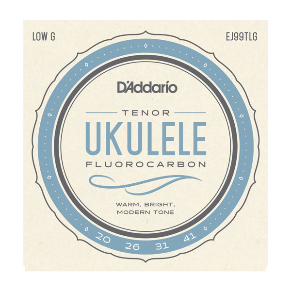 EJ99TLG Pro-Arte Carbon Комплект струн для укулеле тенор Low G, D'Addario
