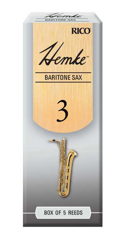 RHKP5BSX300 Hemke Трости для саксофона баритон, размер 3.0, 5шт, Rico RHKP5BSX300 Hemke Трости для саксофона баритон, размер 3.0, 5шт, Rico