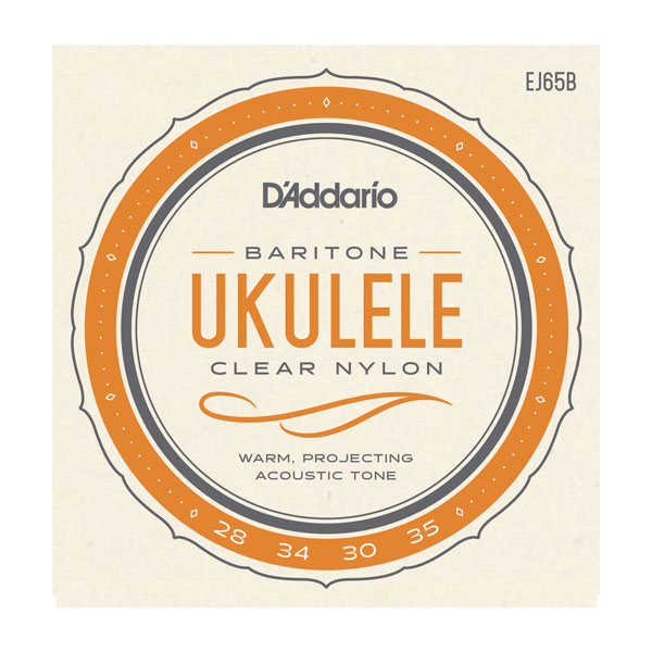 EJ65B Pro-Arte Комплект струн для укулеле баритон, посеребренные, D'Addario