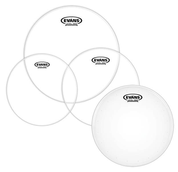EPP-G2HDD-F G2 Clear Fusion Набор пластиков для малого и том барабана (10, 12, 14") + 14", Evans EPP-G2HDD-F G2 Clear Fusion Набор пластиков для малого и том барабана (10, 12, 14") + 14", Evans