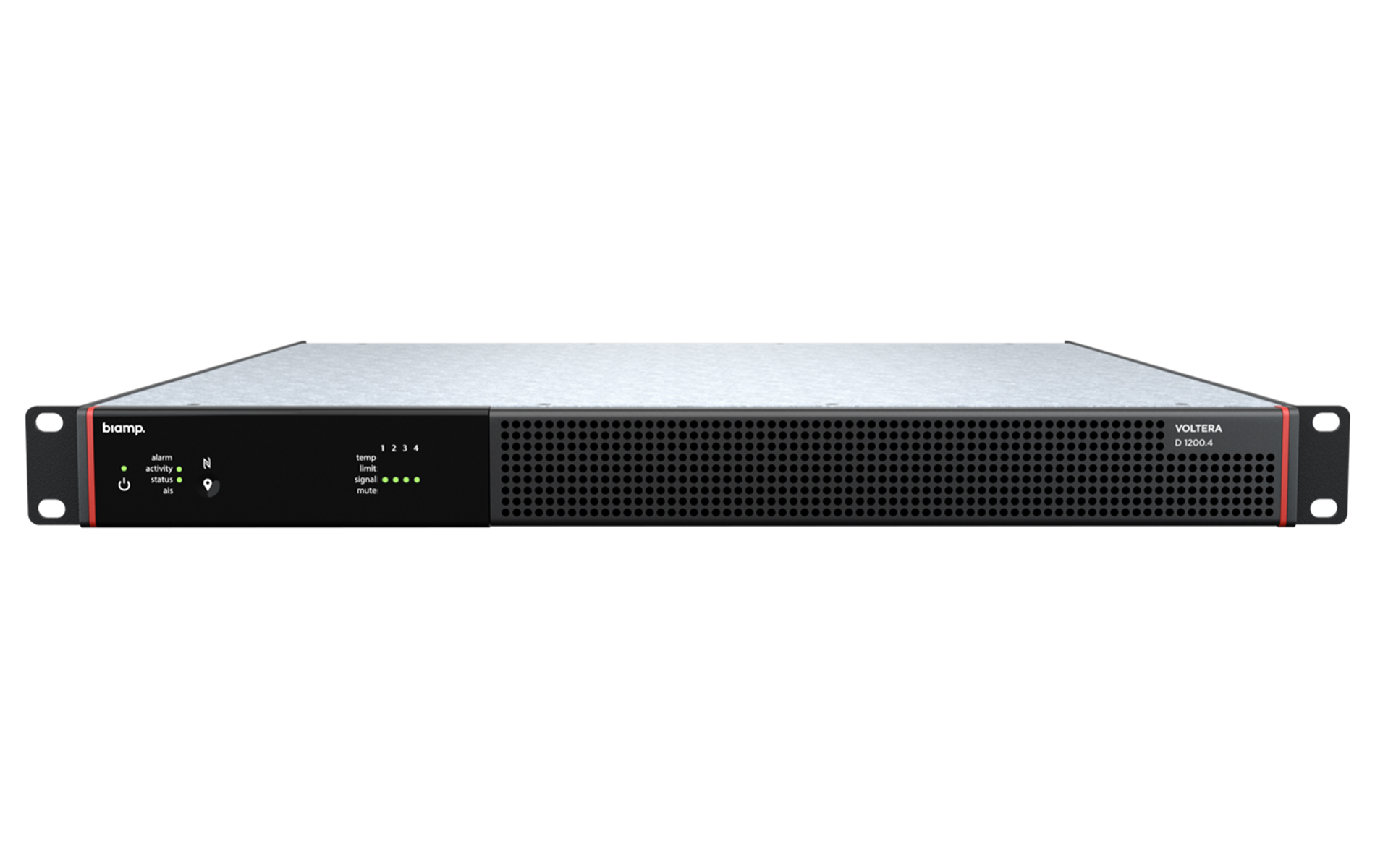 Усилитель Biamp [Voltera D 1200.4M] четырехканальный, DSP and Amplified Loudspeaker Controller - 4 channels sharing 1200W with Dante & AVB