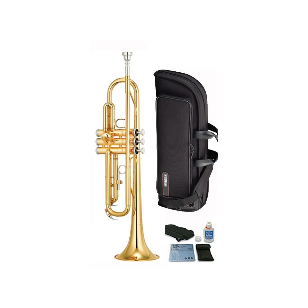 Yamaha YTR-2330 труба Bb стандартная модель, средняя, yellow brass, золото, 123 мм, ML:11,65 Yamaha YTR-2330 труба Bb стандартная модель, средняя, yellow brass, золото, 123 мм, ML:11,65