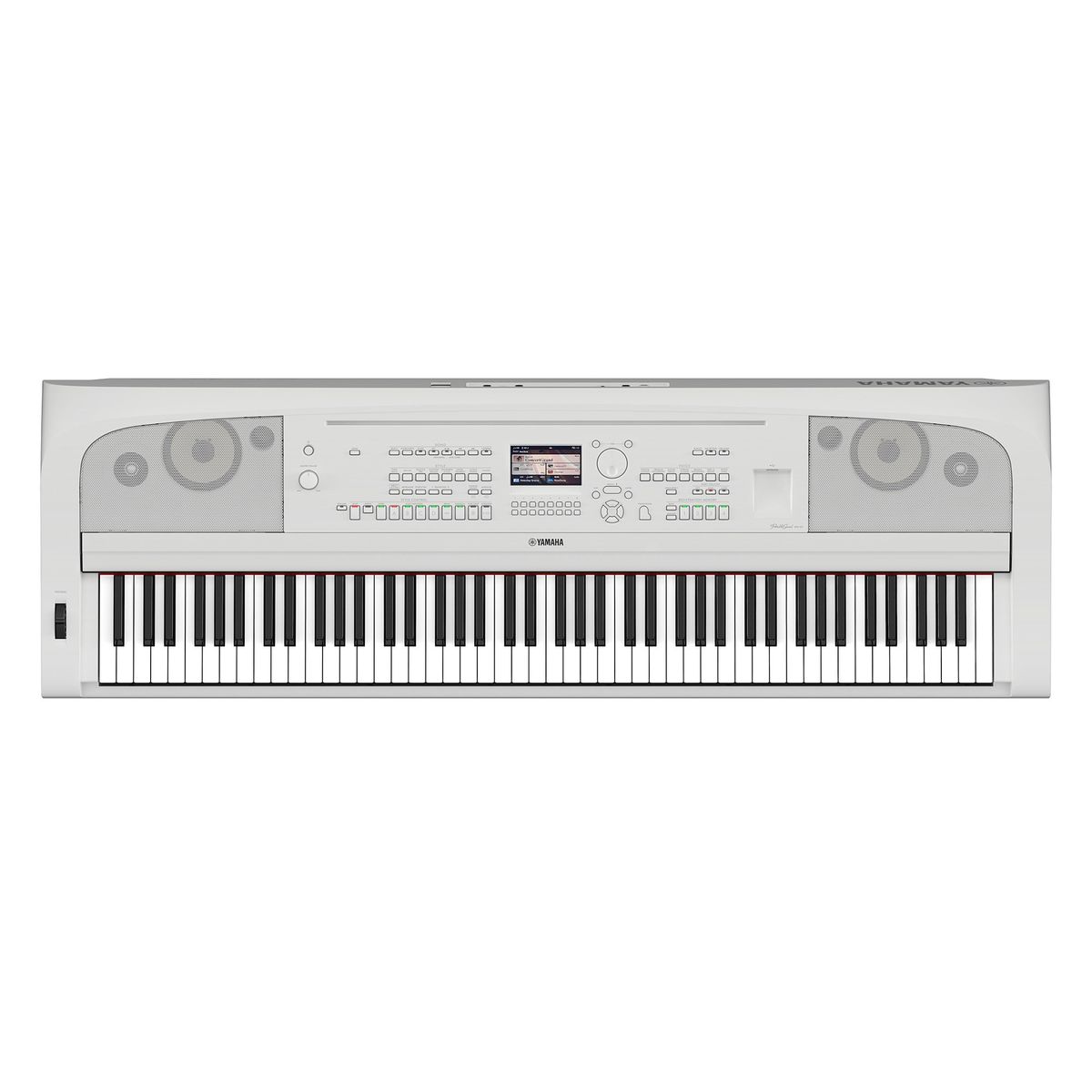 Yamaha DGX-670WH cинтезатор с автоаккомпанементом, 88 клавиш, 256 полифония, 263 стиля, 630 тембр
