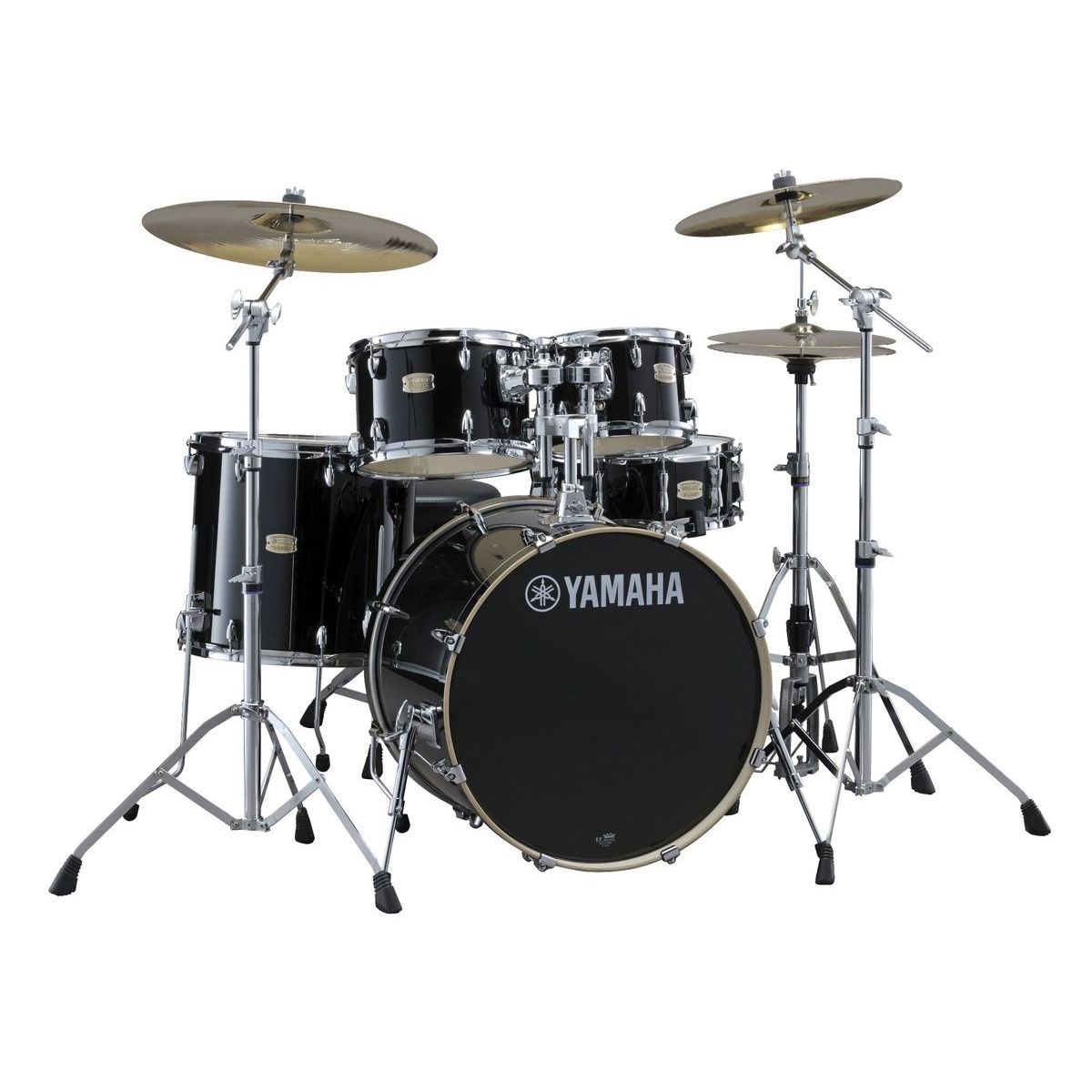 Yamaha SBP0F5RBL ударная установка из 5 барабанов, цвет Raven Black, без стоек