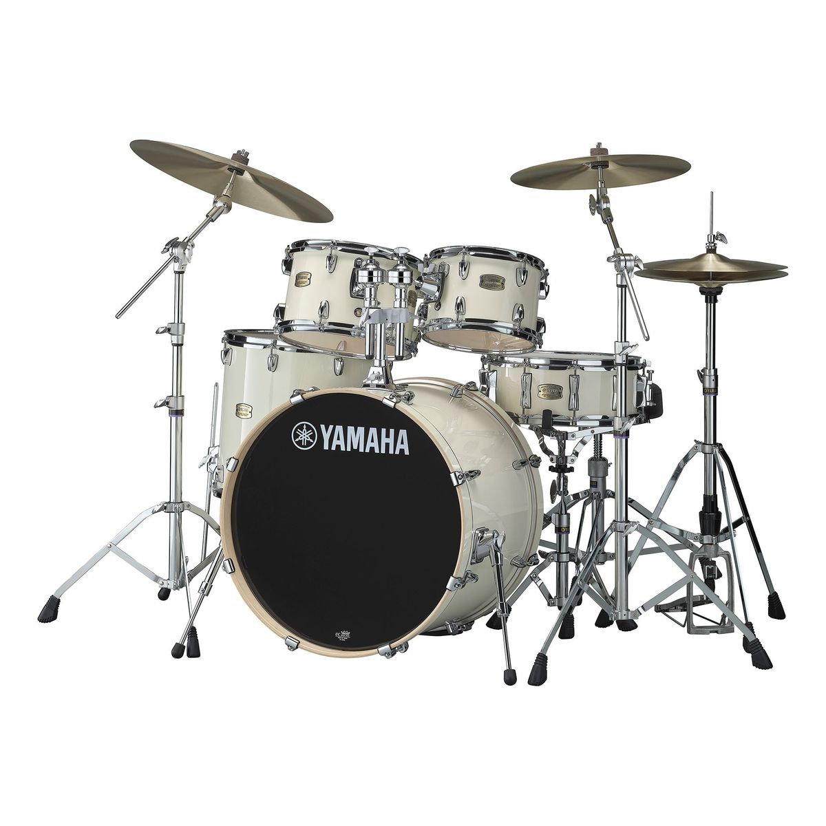 Yamaha SBP2F5CLW ударная установка из 5 барабанов, цвет Classic White, без стоек