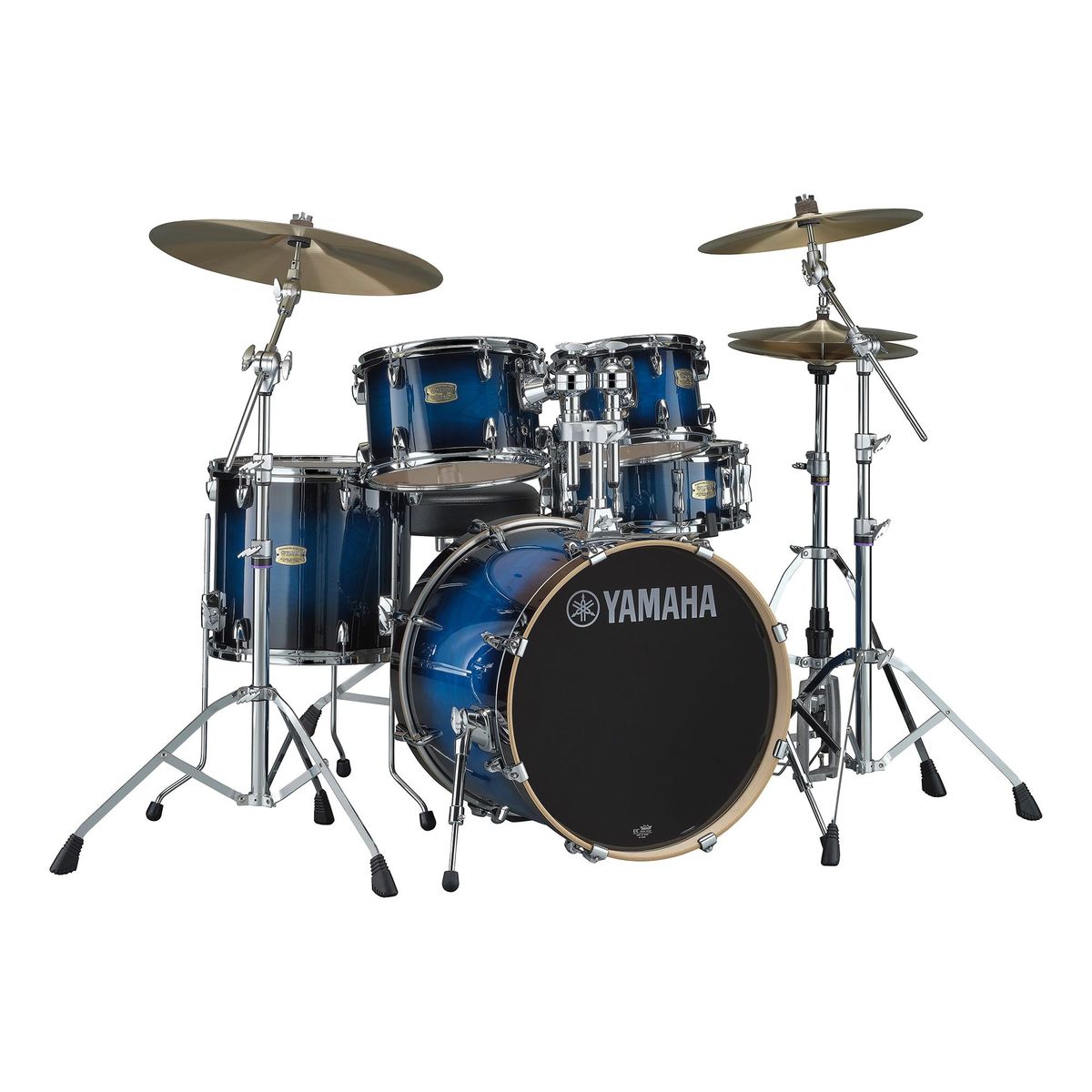 Yamaha SBP2F5DUS ударная установка из 5 барабанов, цвет Deep Blue Sunburst, без стоек
