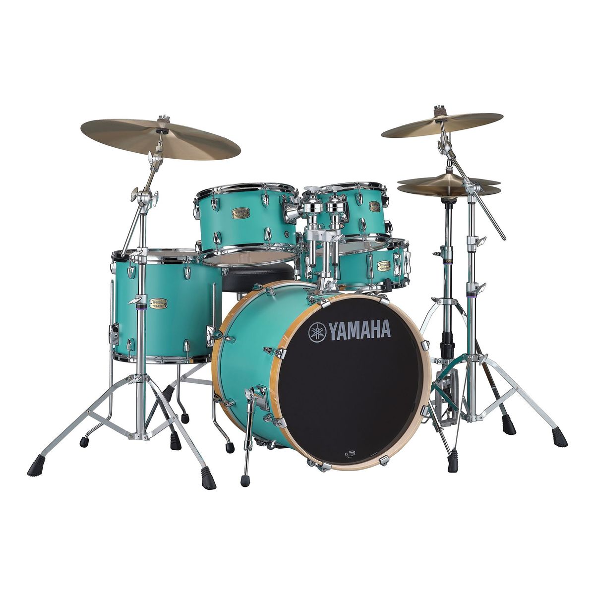 Yamaha SBP2F5MSG ударная установка из 5 барабанов, цвет Matte Surf Green, без стоек