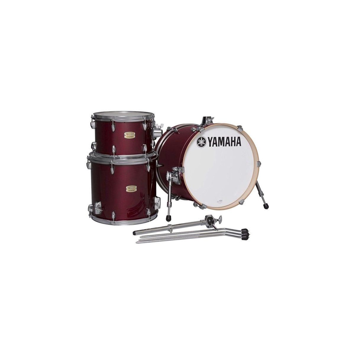 Yamaha SBP8F3CRR ударная установка из 3 барабанов, цвет Cranberry Red, без стоек