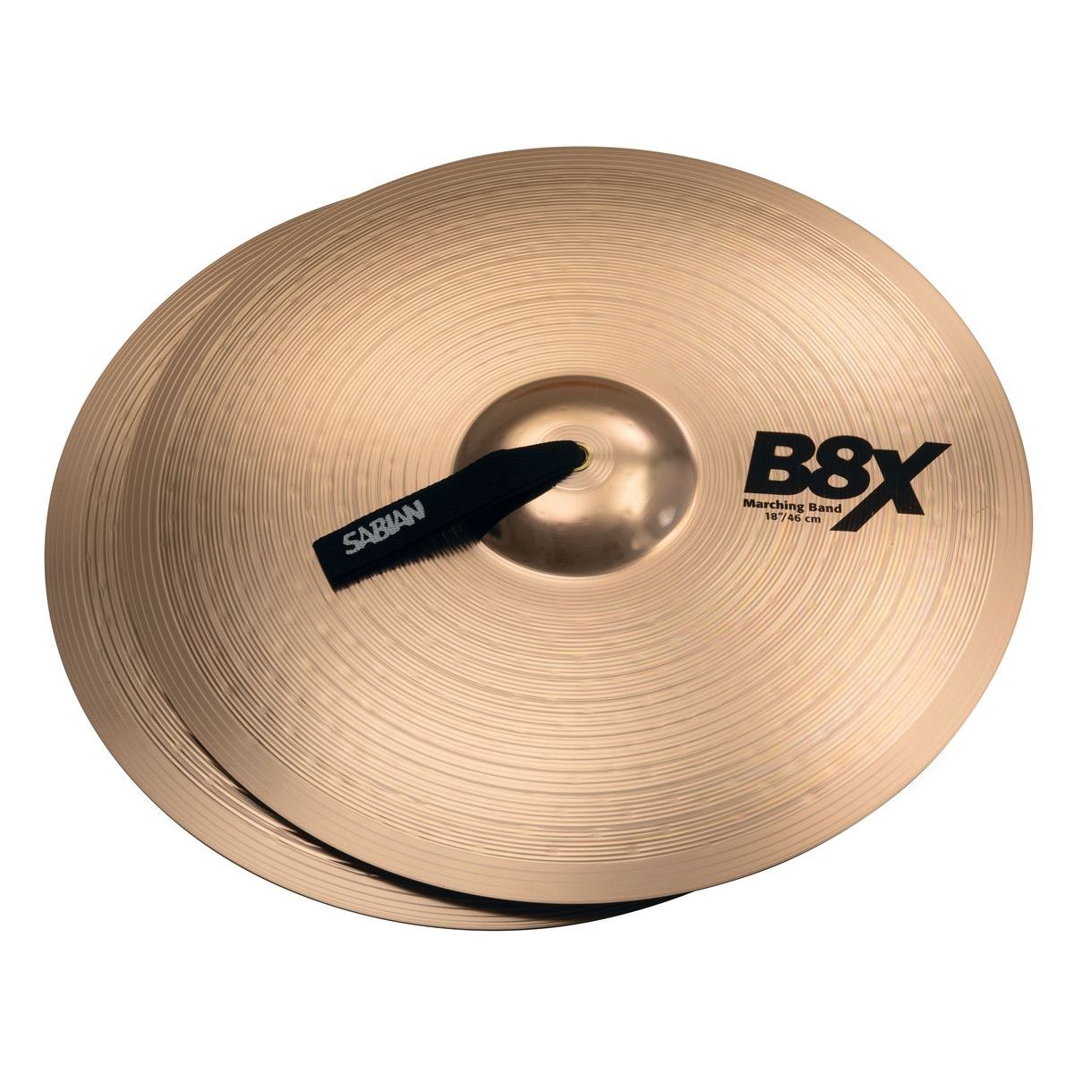 Sabian 18" B8X Marching Band тарелки маршевые (пара) Sabian 18" B8X Marching Band тарелки маршевые (пара)