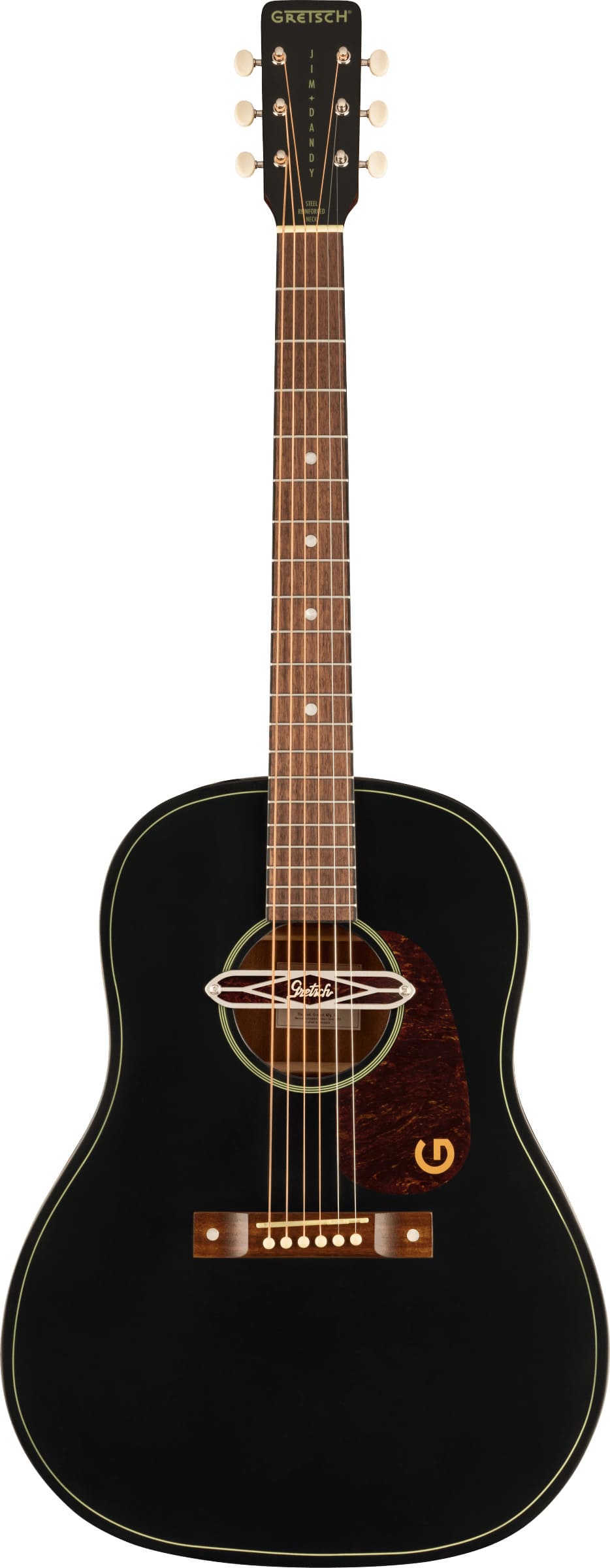 GRETSCH Jim Dandy Deltoluxe Dreadnought Black Top