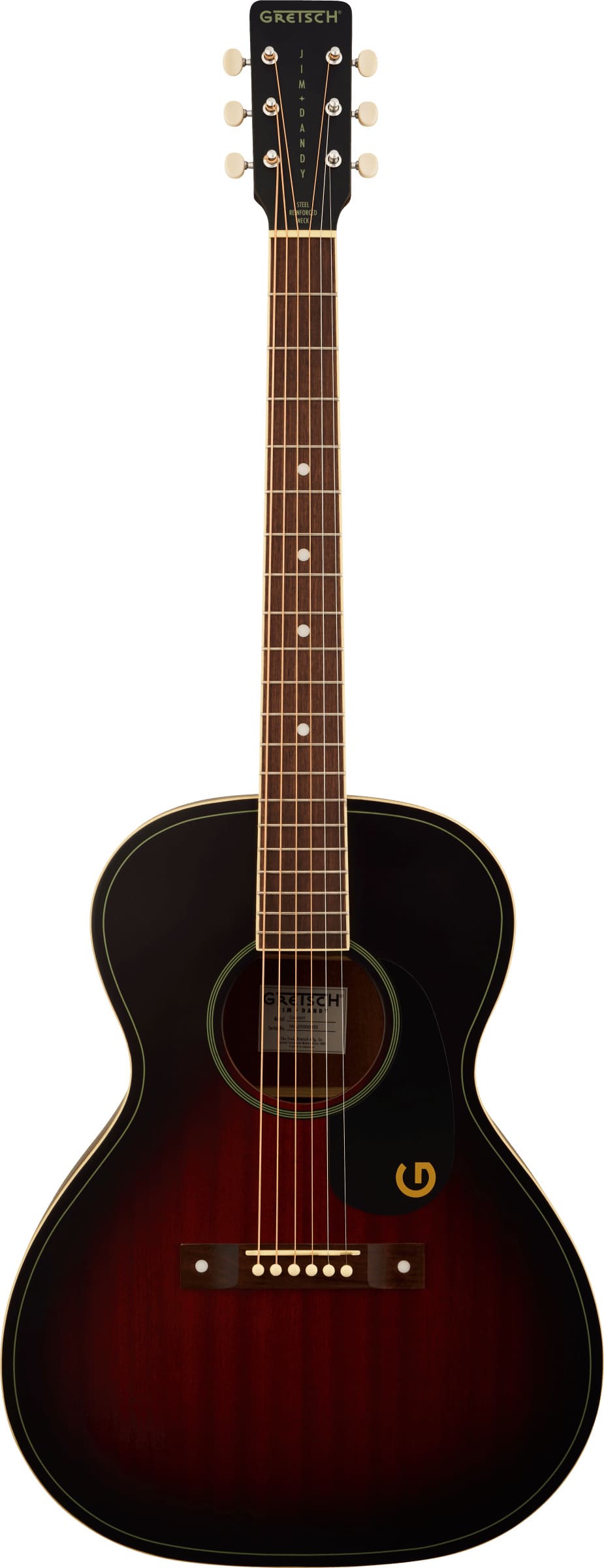 GRETSCH Jim Dandy Concert Deep Cherry Burst