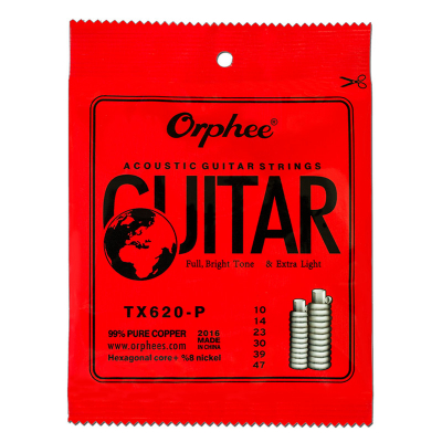 Струны для акустической гитары Orphee TX-620-P (010-047)