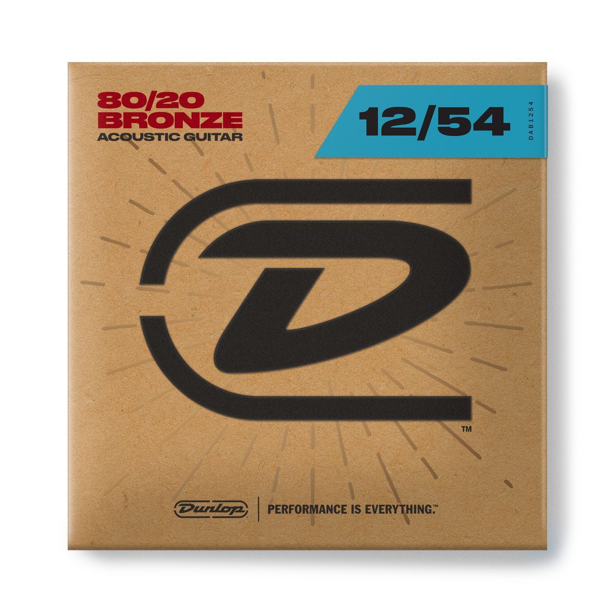 Dunlop DAB1254 80/20 Bronze струны для акустической гитары 12-54 Dunlop DAB1254 80/20 Bronze струны для акустической гитары 12-54