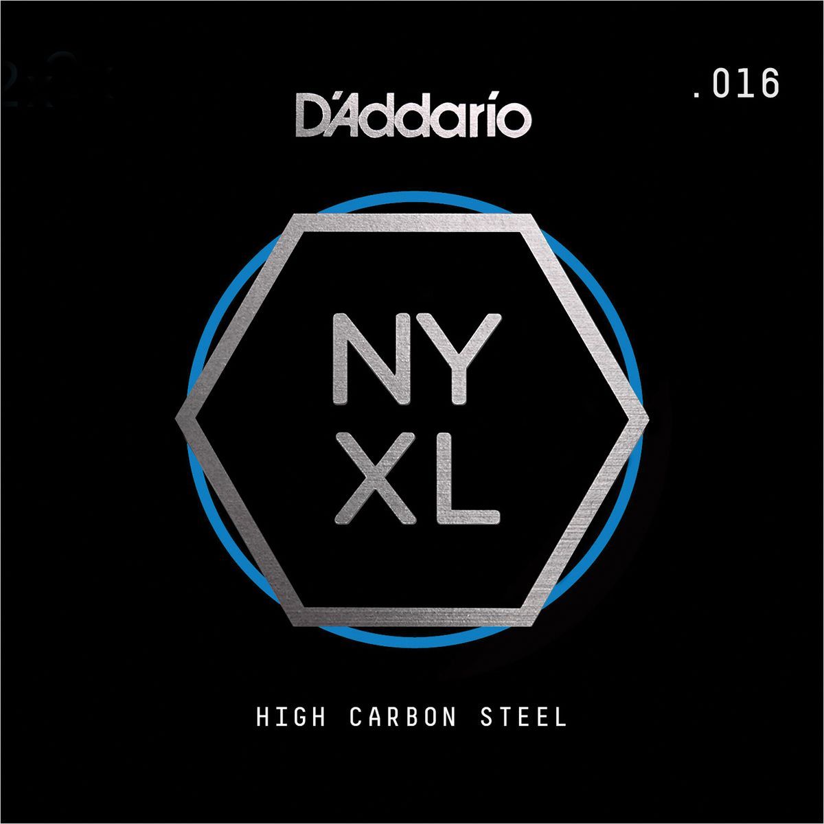 D`Addario NYS016 отдельная струна для электрогитары ,016", серия NYXL, стальной сплав