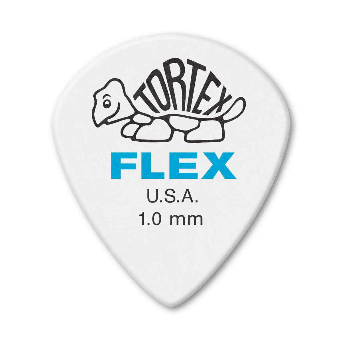 Dunlop 466P100 Tortex Flex Jazz III XL 12Pack медиаторы, толщина 1 мм, 12 шт.