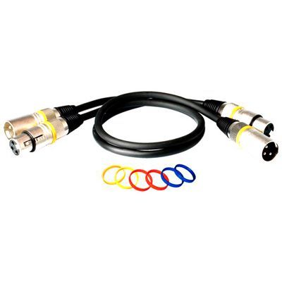 Rockcable RCL30353 D6 Микрофонный кабель XLR(М) XLR( F) 3 м Металл. корп. Rockcable RCL30353 D6 Микрофонный кабель XLR(М) XLR( F) 3 м Металл. корп.