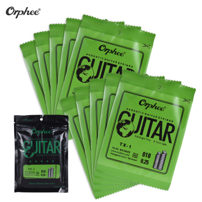 Струна первая для акустичеких гитар Orphee TX-1 (010)