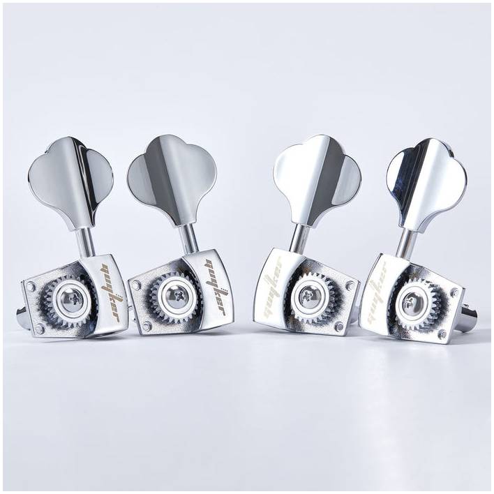 GUYKER GB-3639 chrome2R2L - Колковая механика для гитары бас