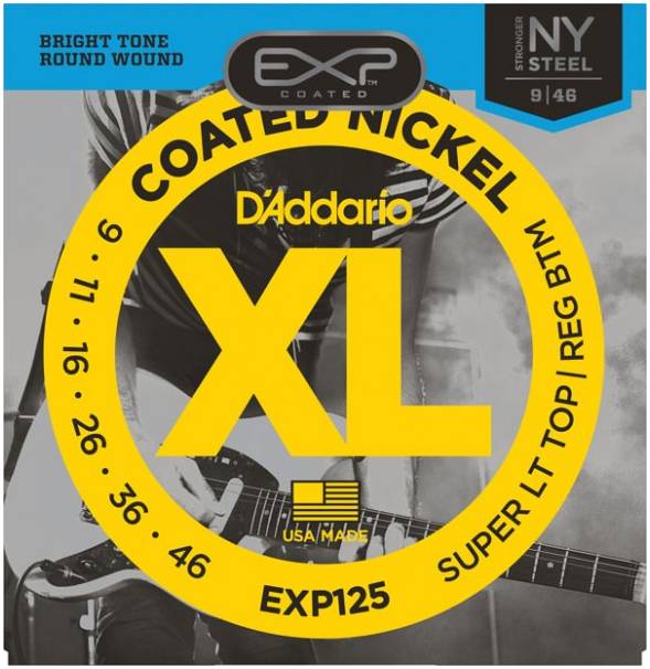 D'ADDARIO EXP125 - Струны для электрогитары