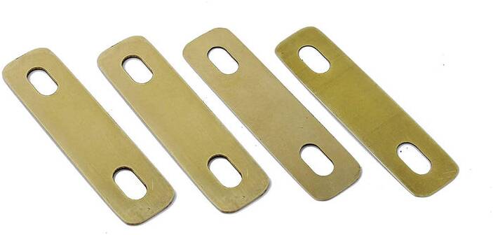 GUYKER neck plate-brass 001 - Подкладка